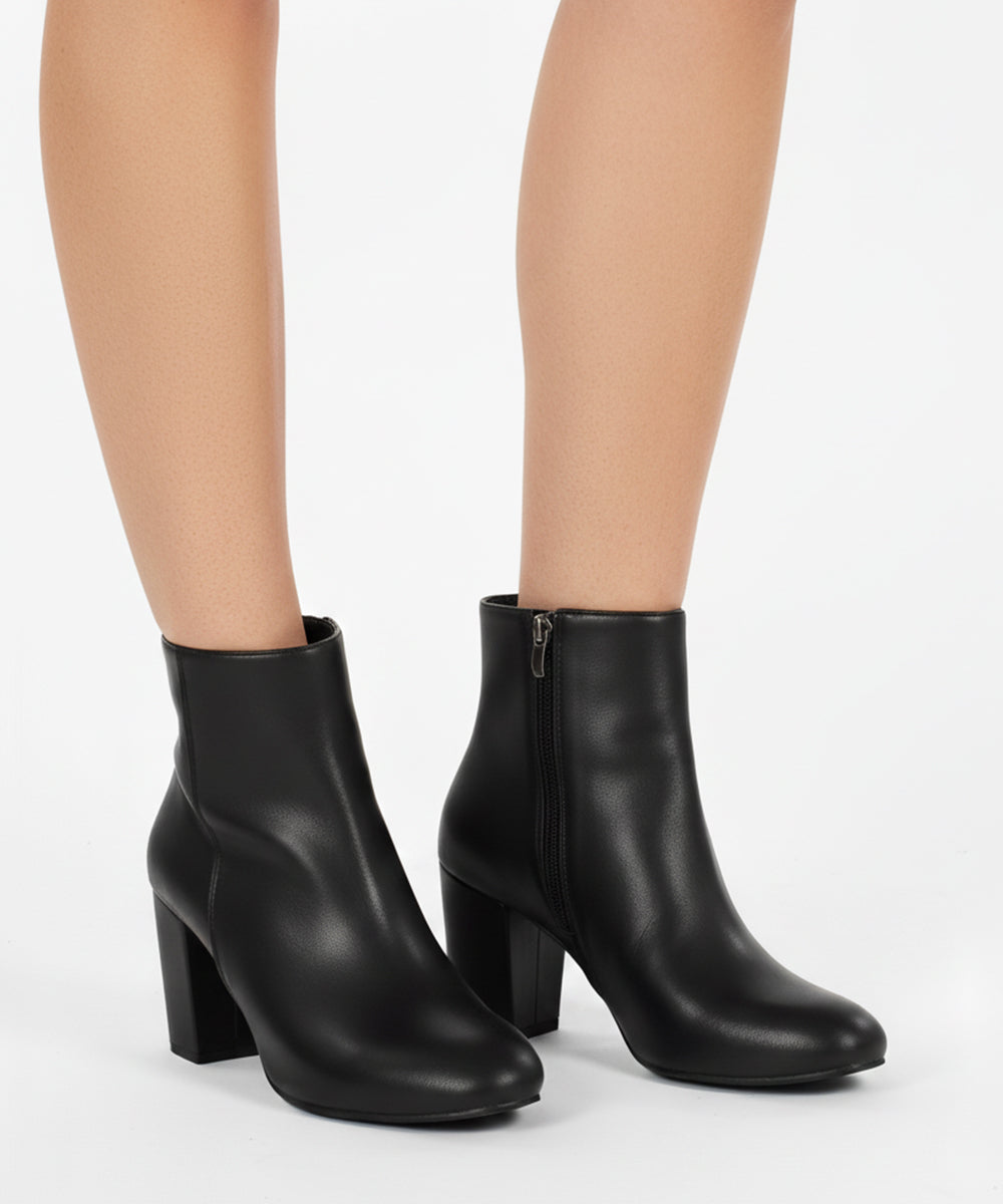 The Basic Black Walk Boots For Women