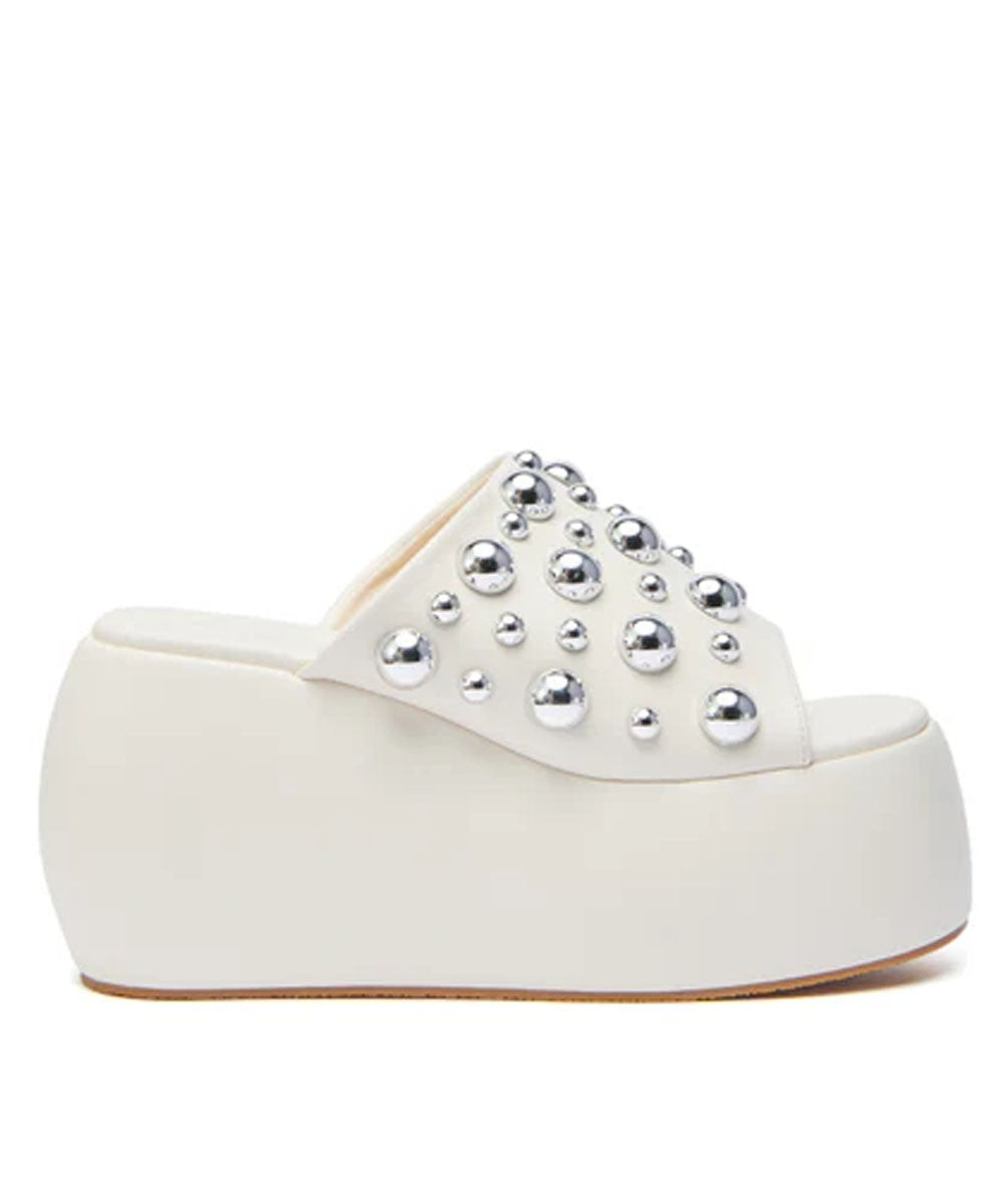 Made on Order -Niya Ivory Pearl Sandal- 133267