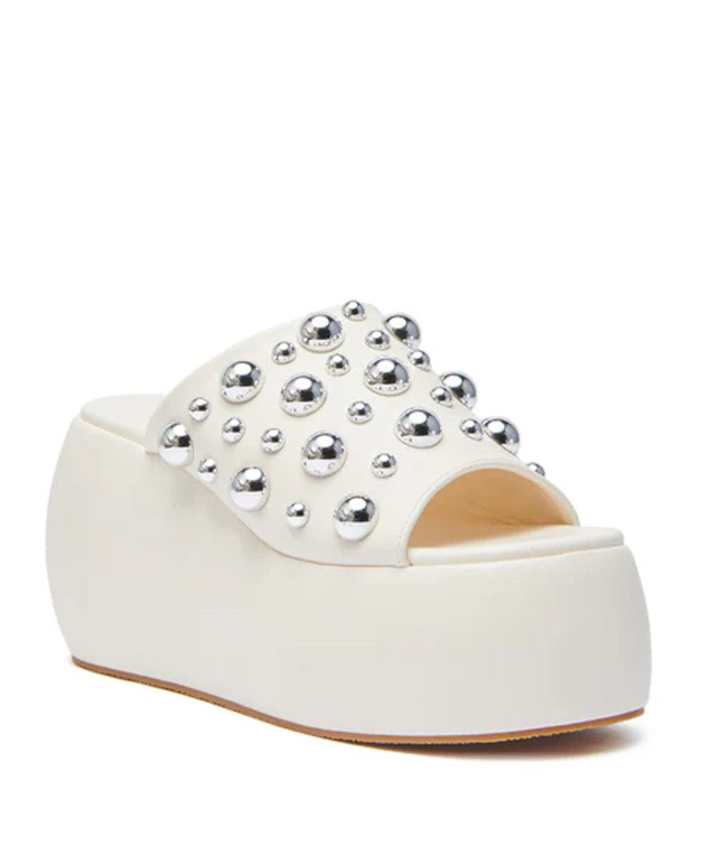 Made on Order -Niya Ivory Pearl Sandal- 133267