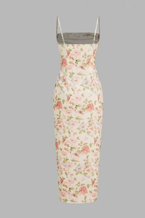 Floral Prtinted Maxi Dress
