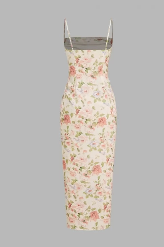 Floral Prtinted Maxi Dress