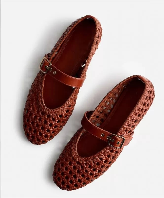 Woven Ballet Flats