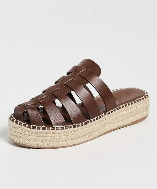 Fisherman Espadrille Wedge