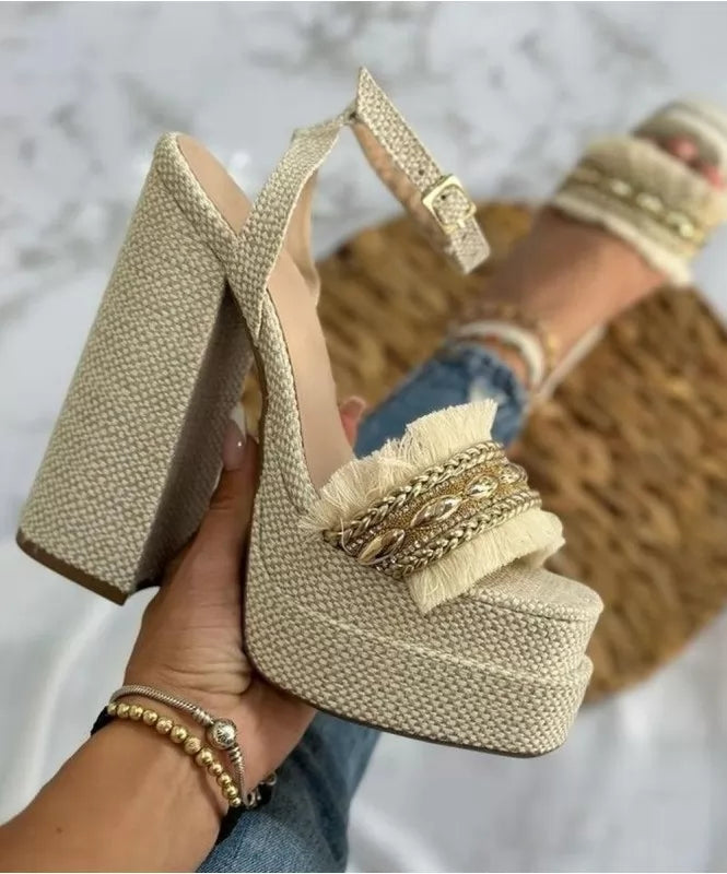 Espadrille Heels