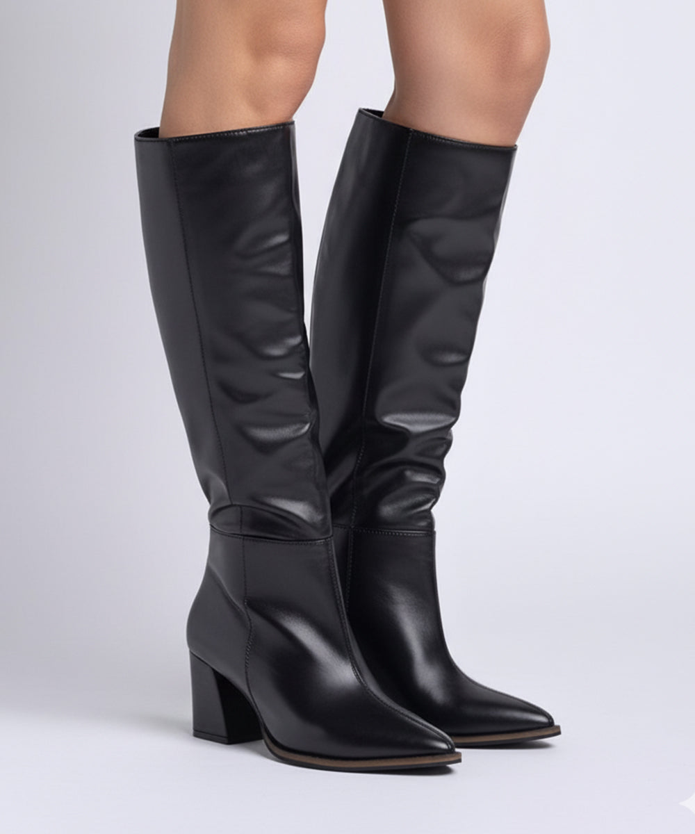 Premium - Limited edition black long boots
