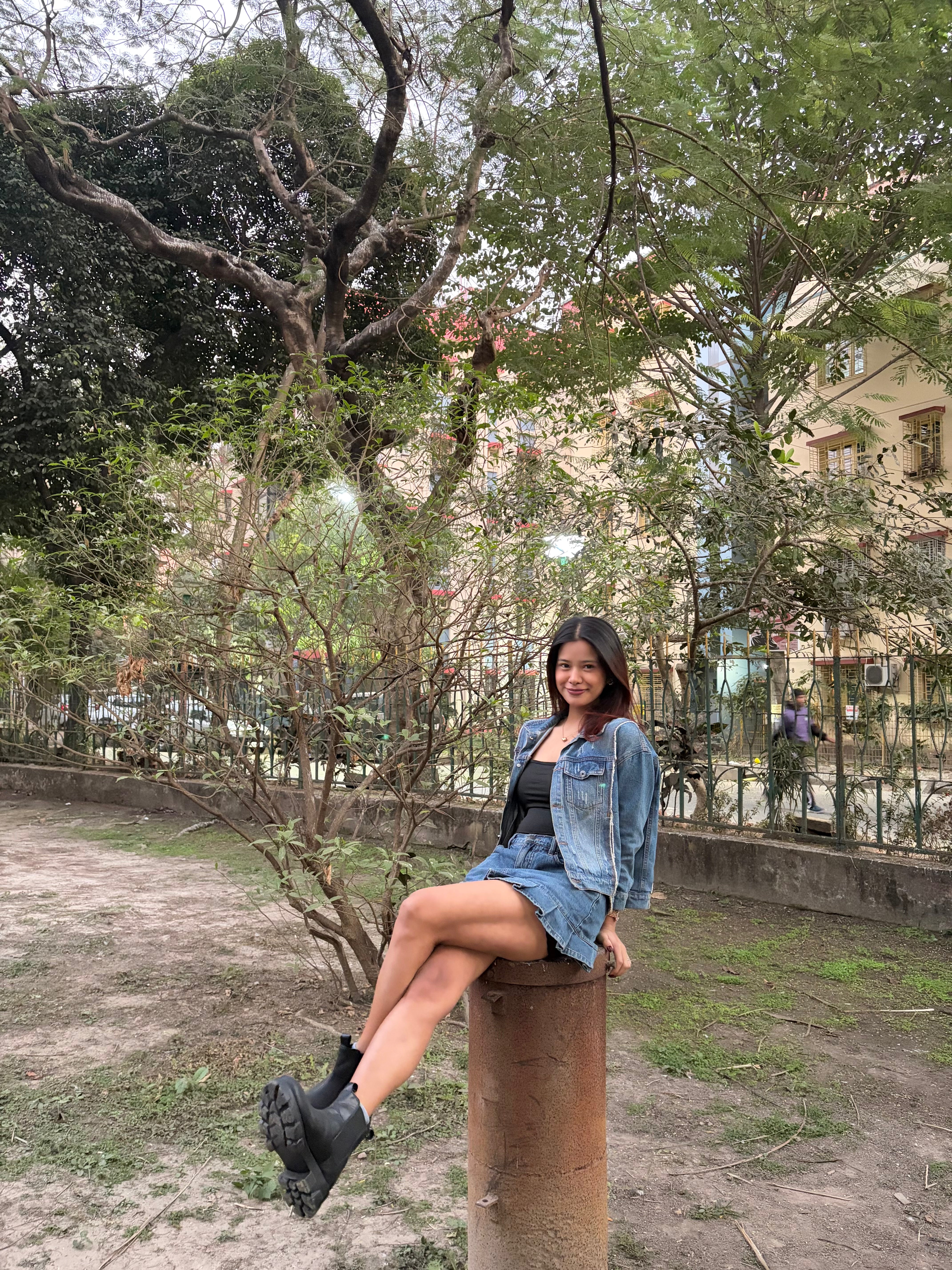 Black Leather With Snake Print Boot for Women