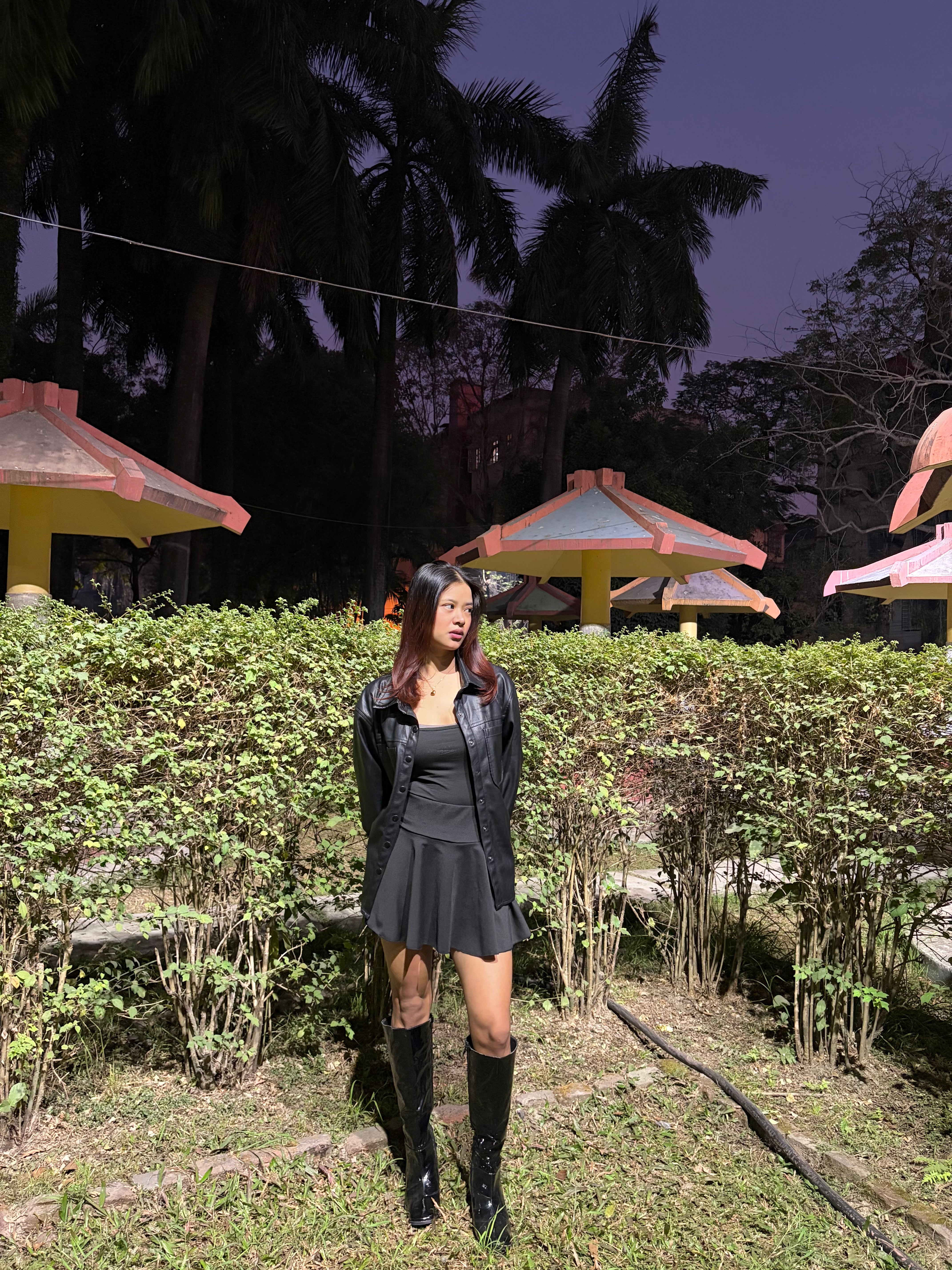 Premium - Shine on black patent calf boots for women